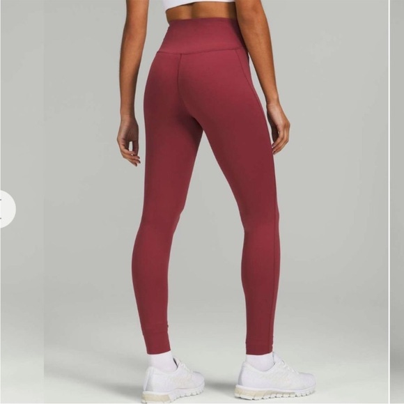 Lululemon Base Pace High-Rise Tight *Brushed Nulux Mulled Wine | Size: 6 - Picture 2 of 7